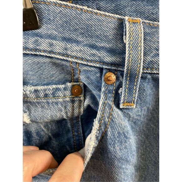 Levi’s Premium 501 Distressed Jeans Waist 26 - Picture 6 of 13